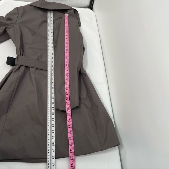 Aritzia Wilfred Trench Coat Women’s L Lined Button Up Belted Front Pockets - Picture 8 of 14